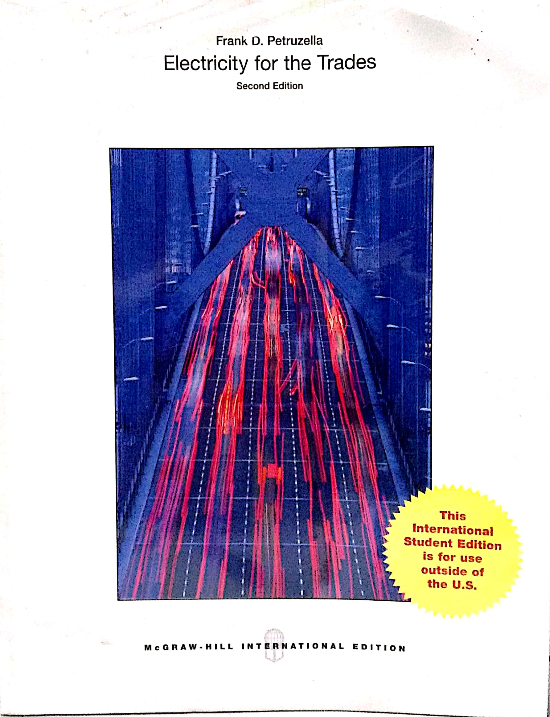 Book cover: Electricity for the trades.