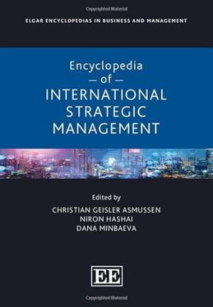 Book cover: Encyclopedia of international strategic management