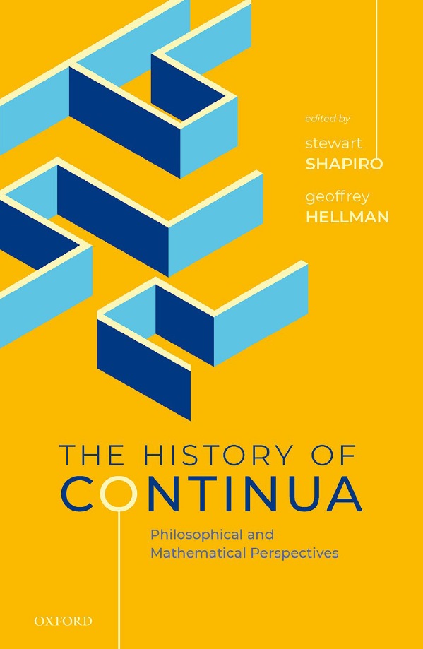 Book cover: The History of continua: philosophical and mathematical perspectives.