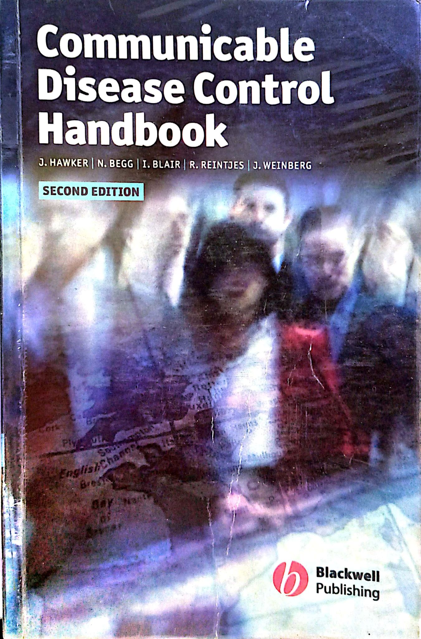 Book cover: Communicable disease control handbook