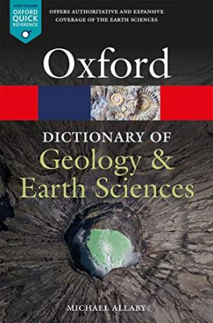 Book cover: A Dictionary of geology and earth sciences