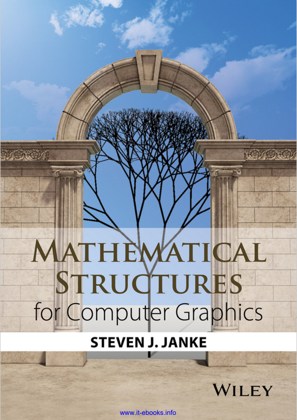 Book cover: Mathematical structures for computer graphics.