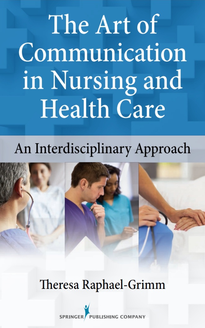 Book cover: The Art of communication in nursing and health care: an interdisciplinary approach.