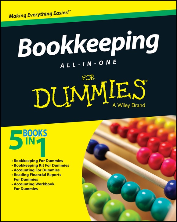 Book cover: Bookkeeping all in one for dummies
