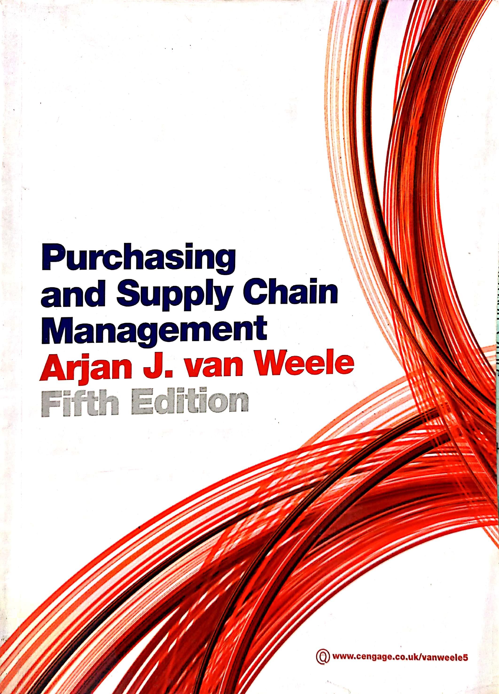Book cover: Purchasing & supply chain management