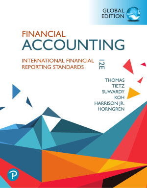 Book cover: Financial accounting : international financial reporting standards