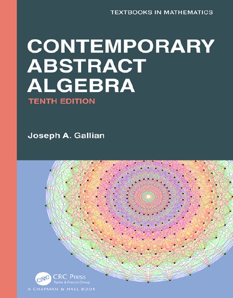 Book cover: Contemporary abstract algebra.