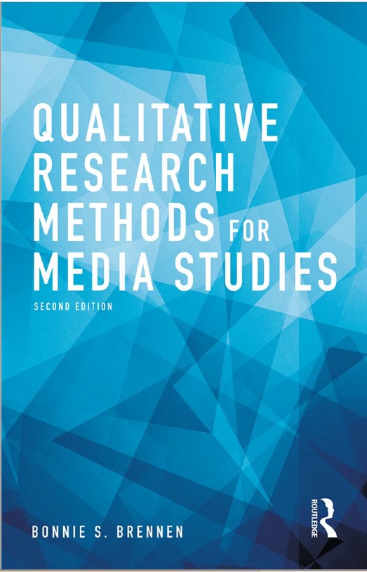 Book cover: Qualitative research methods for media studies.