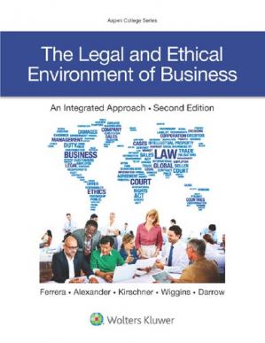 Book cover: The legal and ethical environment of business