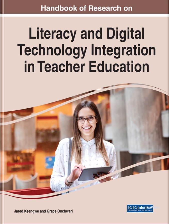 Book cover: Handbook of research on literacy and digital technology integration in teacher education
