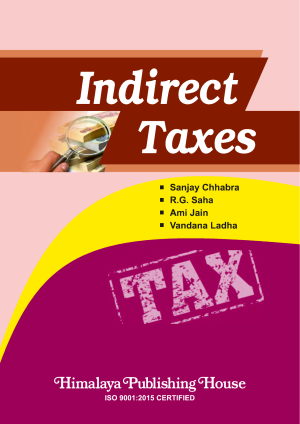 Book cover: Indirect taxes