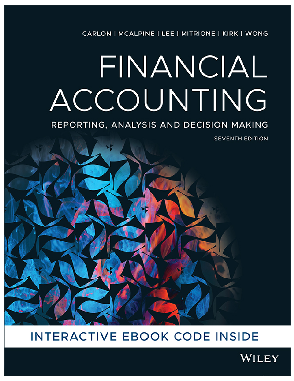 Book cover: Financial accounting : reporting, analysis and decision making