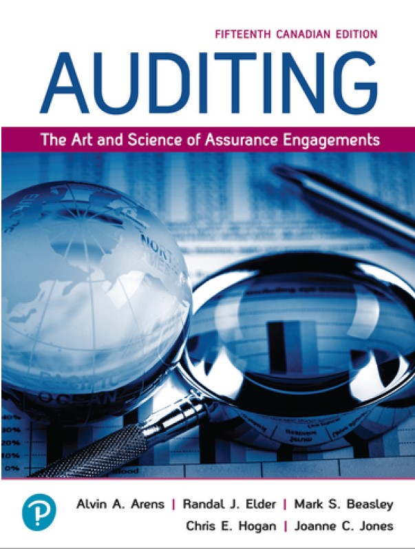 Book cover: Auditing: the art and science of assurance engagements.