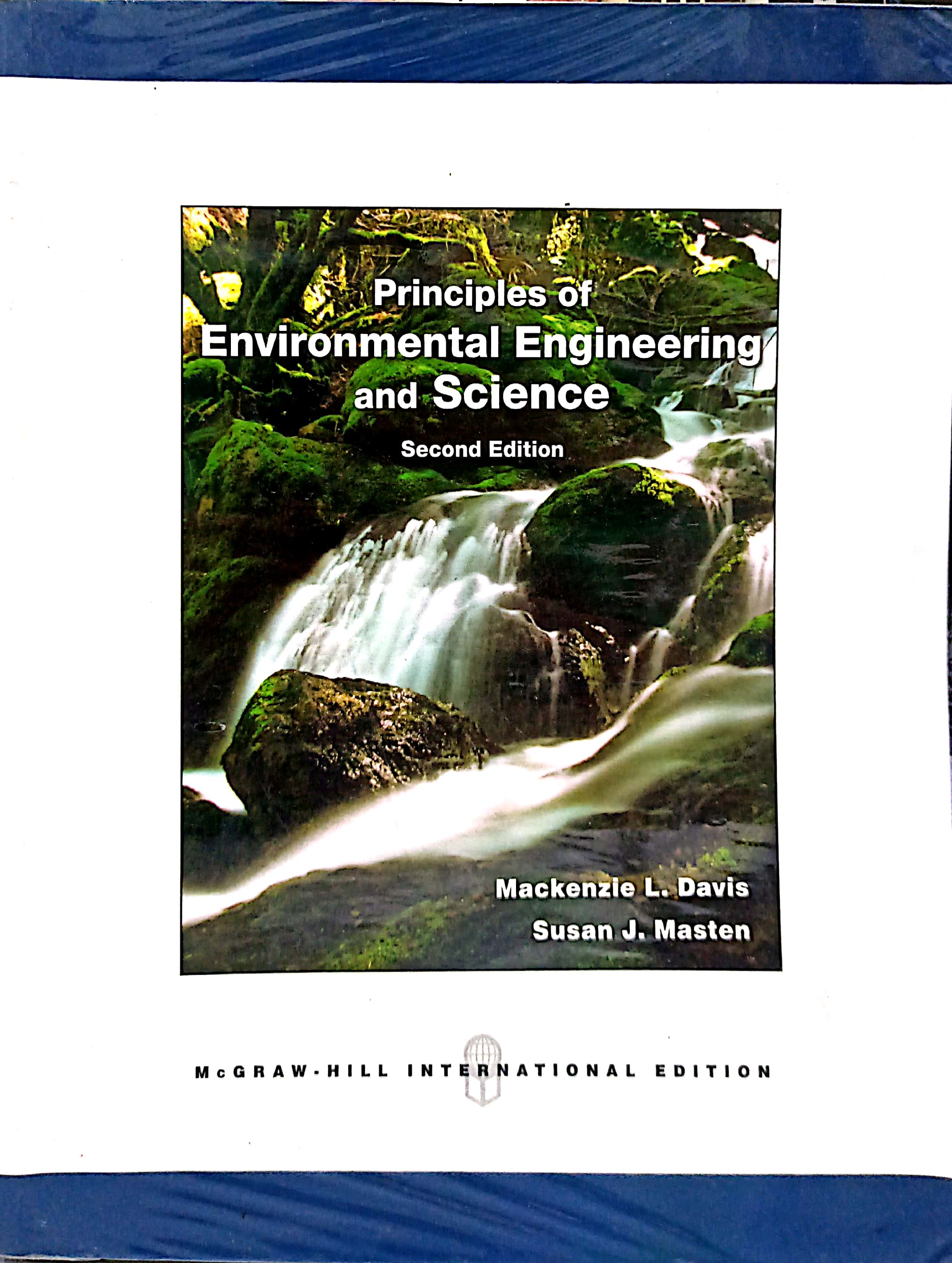 Book cover: Principles of environmental engineering and science