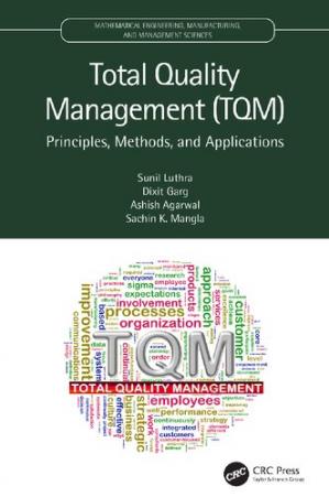 Book cover: Total quality management : principles, methods, and applications