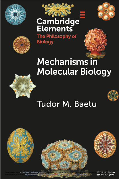 Book cover: Mechanism in molecular biology.