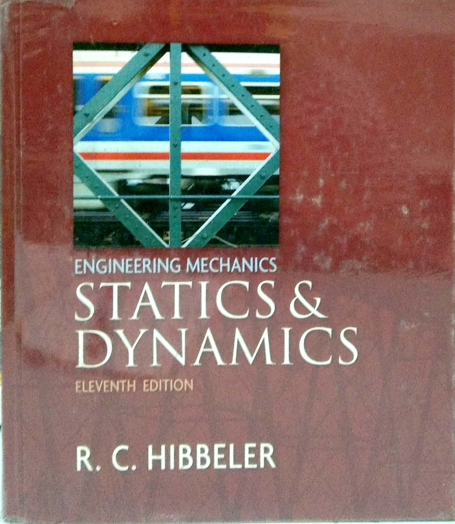 Book cover: Engineering mechanics: statics and dynamics