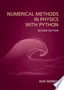 Book cover: Numerical methods in physics with python