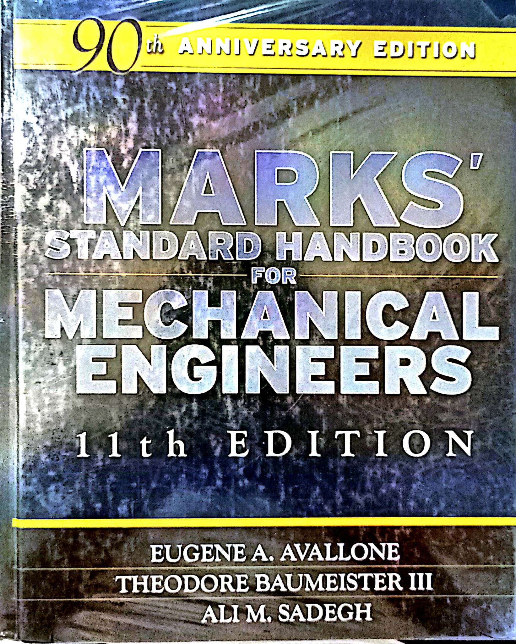 Book cover: Standard handbooks for mechanical engineers