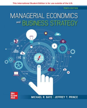 Book cover: Managerial economics & business strategy