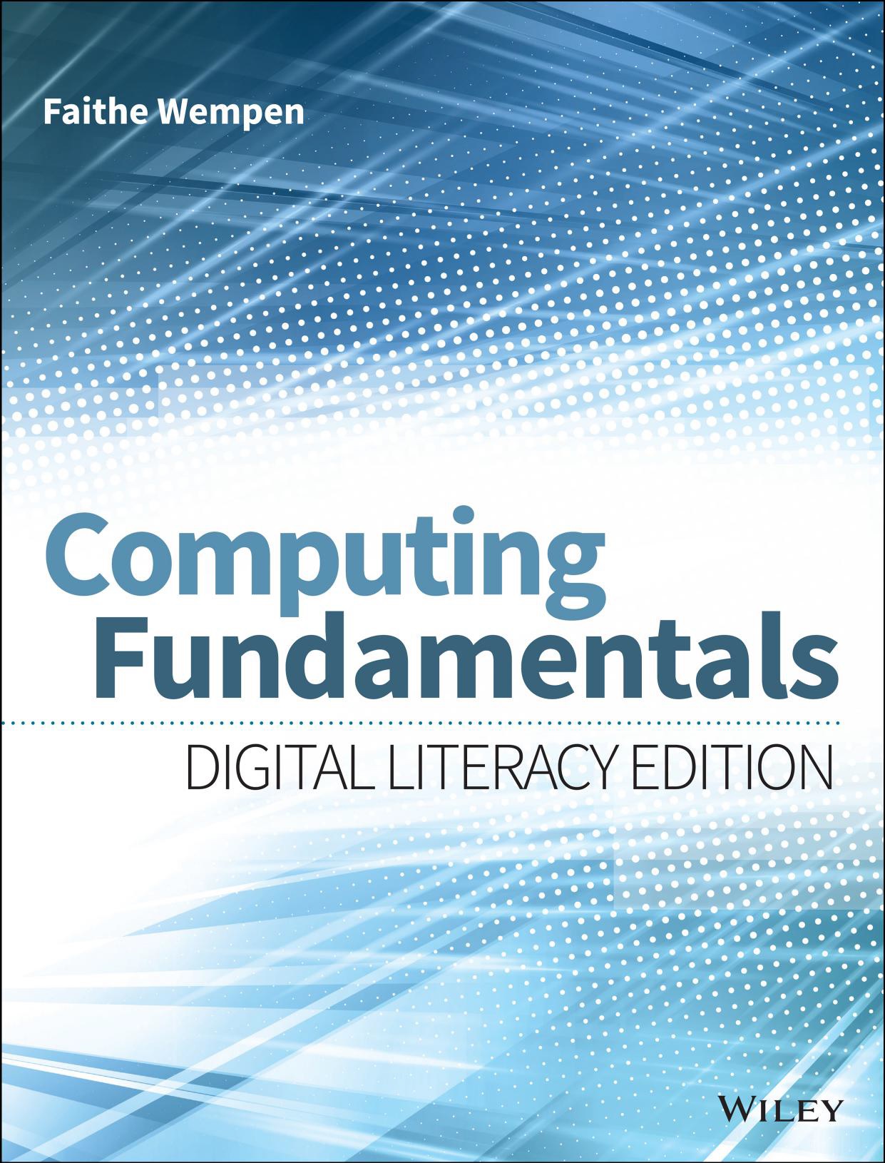 Book cover: Computing fundamentals