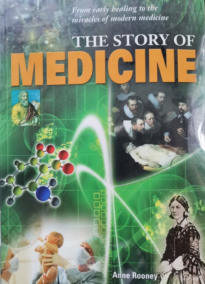 Book cover: The Story of medicine