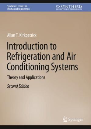 Book cover: Introduction to refrigeration and air conditioning systems : theory and applications