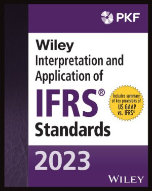 Book cover: Wiley 2023 interpretation and application of ifrs standards