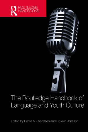 Book cover: The Routledge handbook of language and youth culture