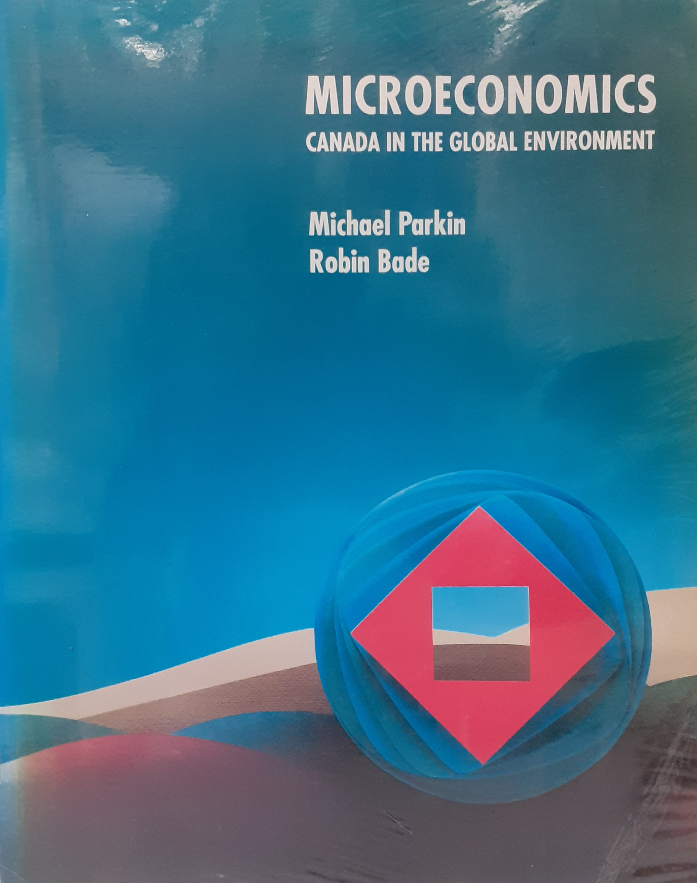 Book cover: Microeconomics