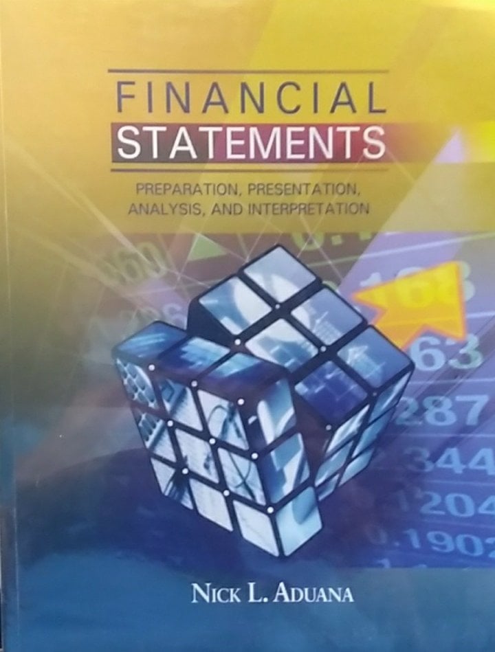 Book cover: Financial statements : preparation, presentations, analysis and interpretation