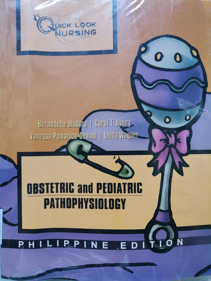 Book cover: Obstetric and pediatric pathophysiology