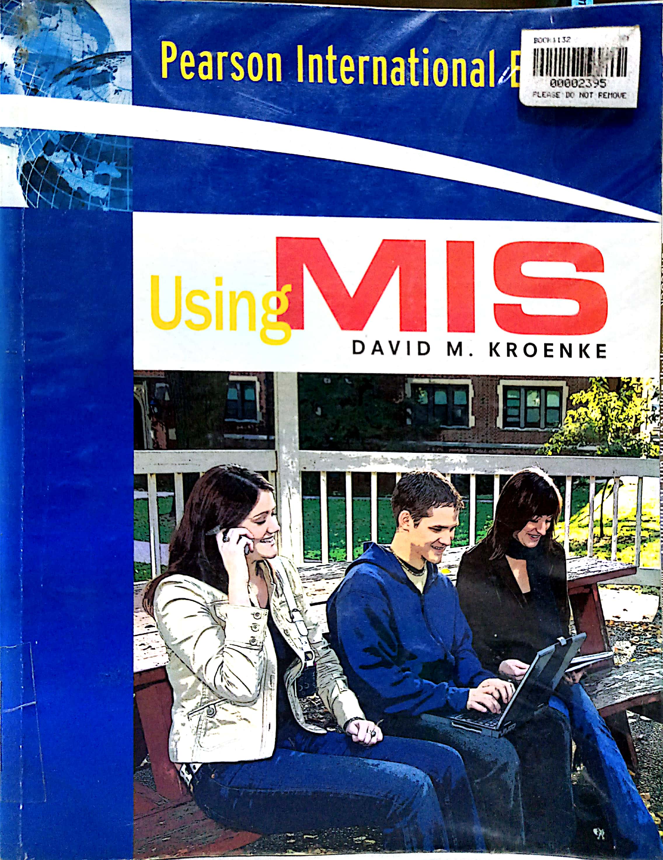 Book cover: Using MIS