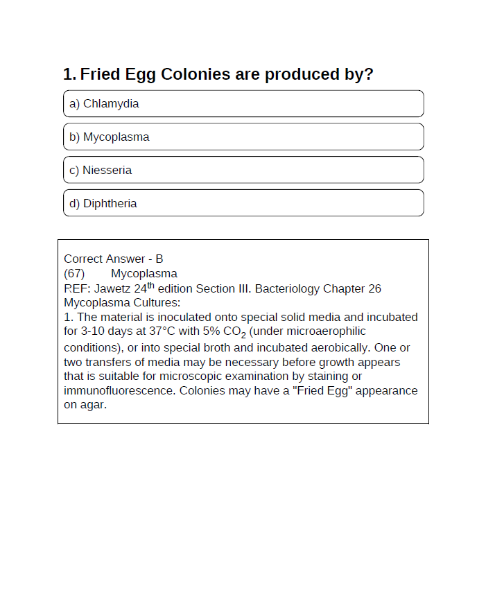 Book cover: Microbiology questions and answers