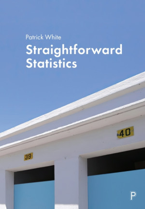 Book cover: Straightforward statistics
