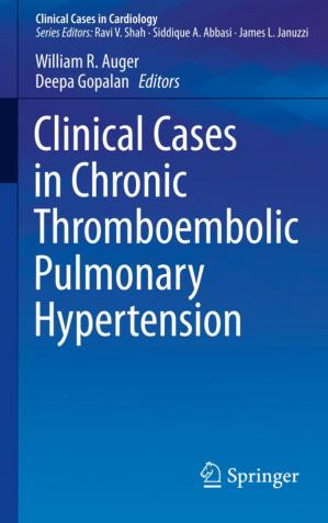Book cover: Clinical cases in chronic thromboembolic pulmonary hypertension