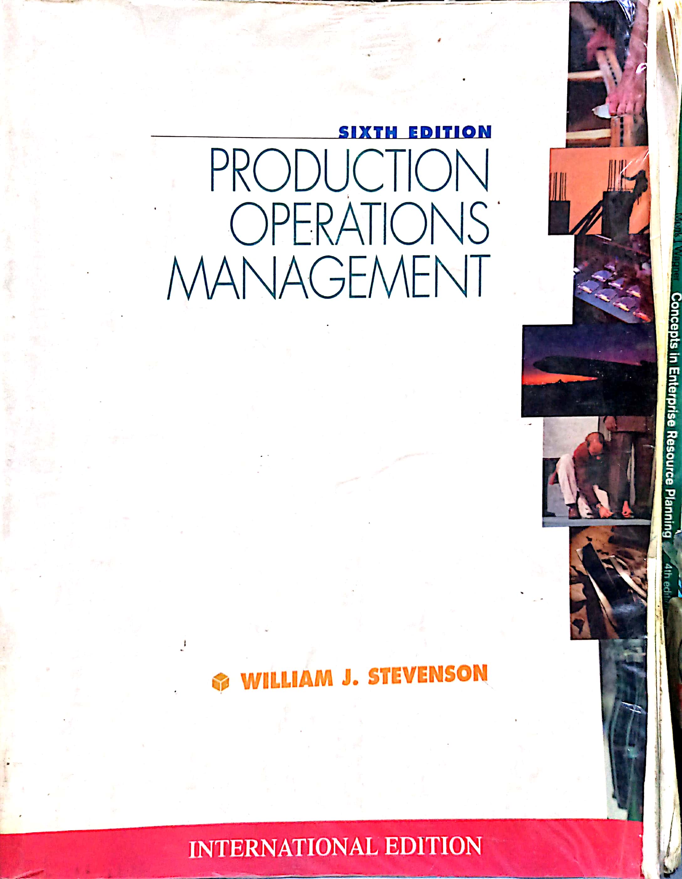 Book cover: Production/operations management