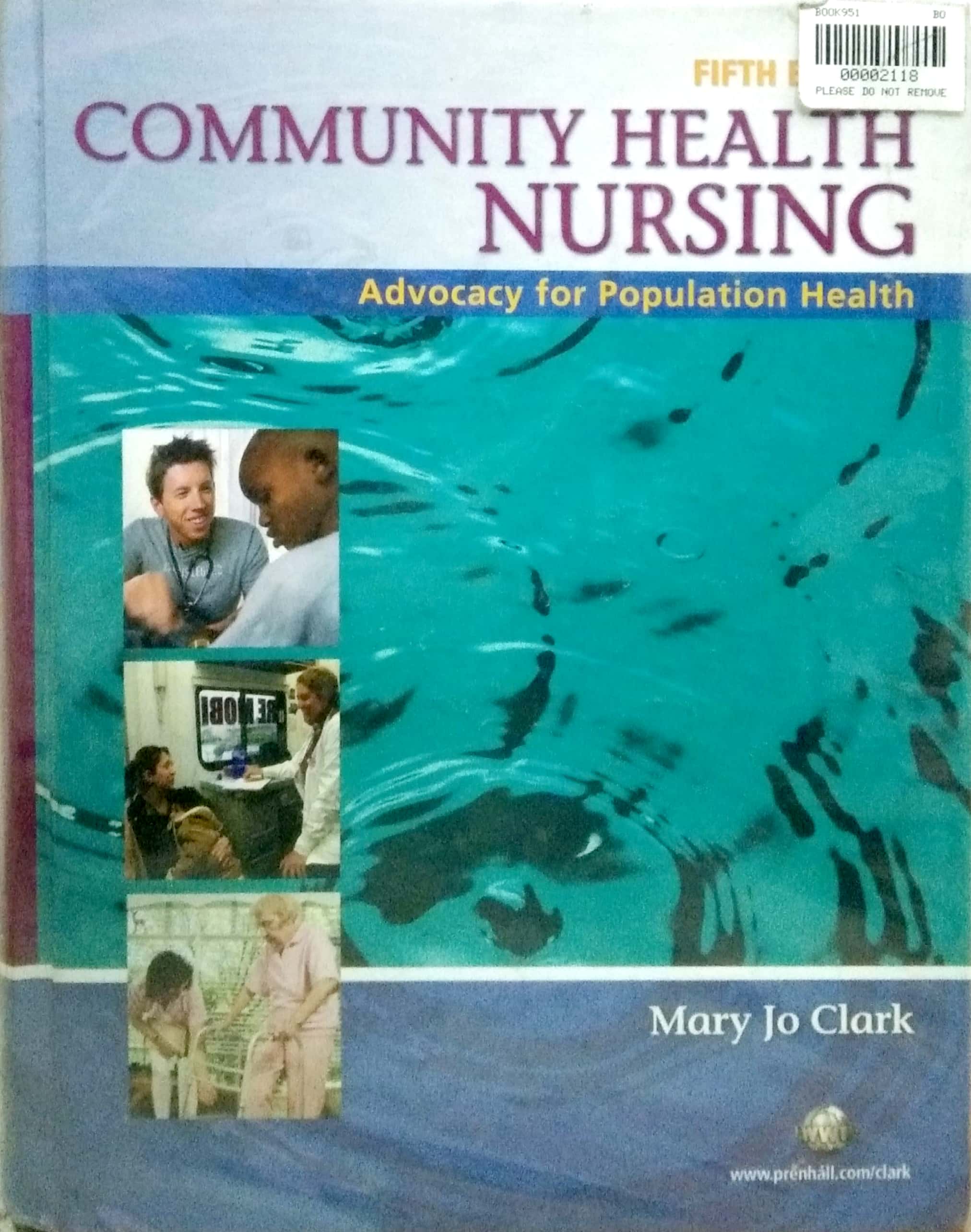 Book cover: Community health nursing : advocacy for population health