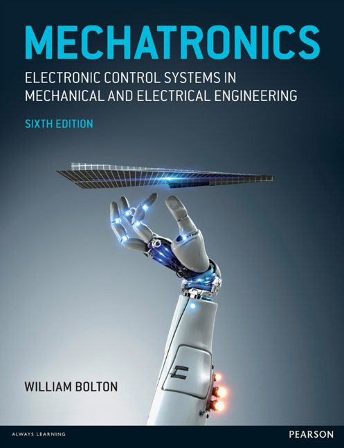 Book cover: Mechatronics : electronic control systems in mechanical and electrical engineering
