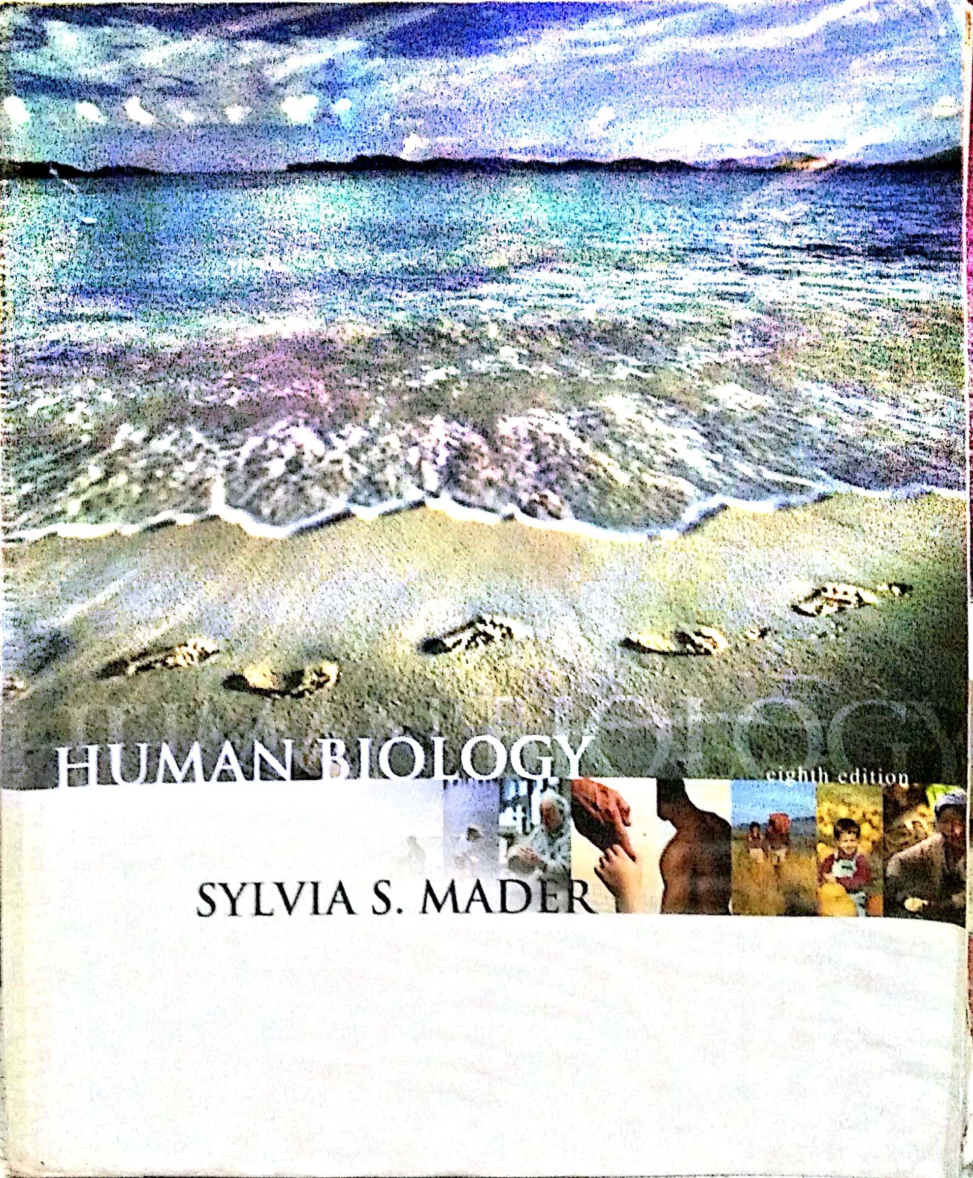 Book cover: Human biology