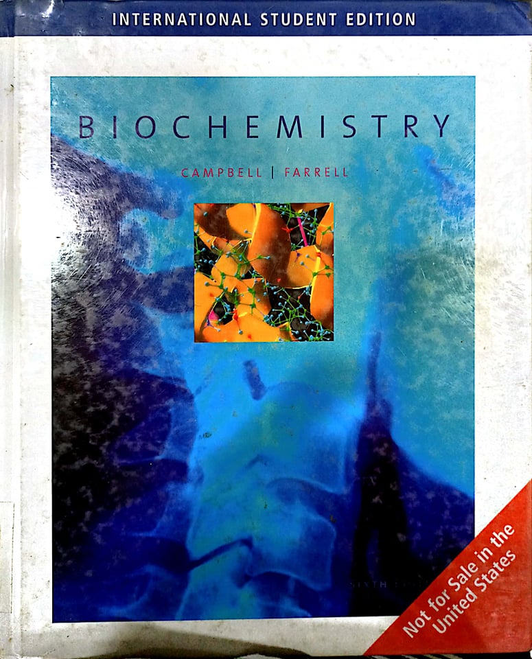 Book cover: Biochemistry