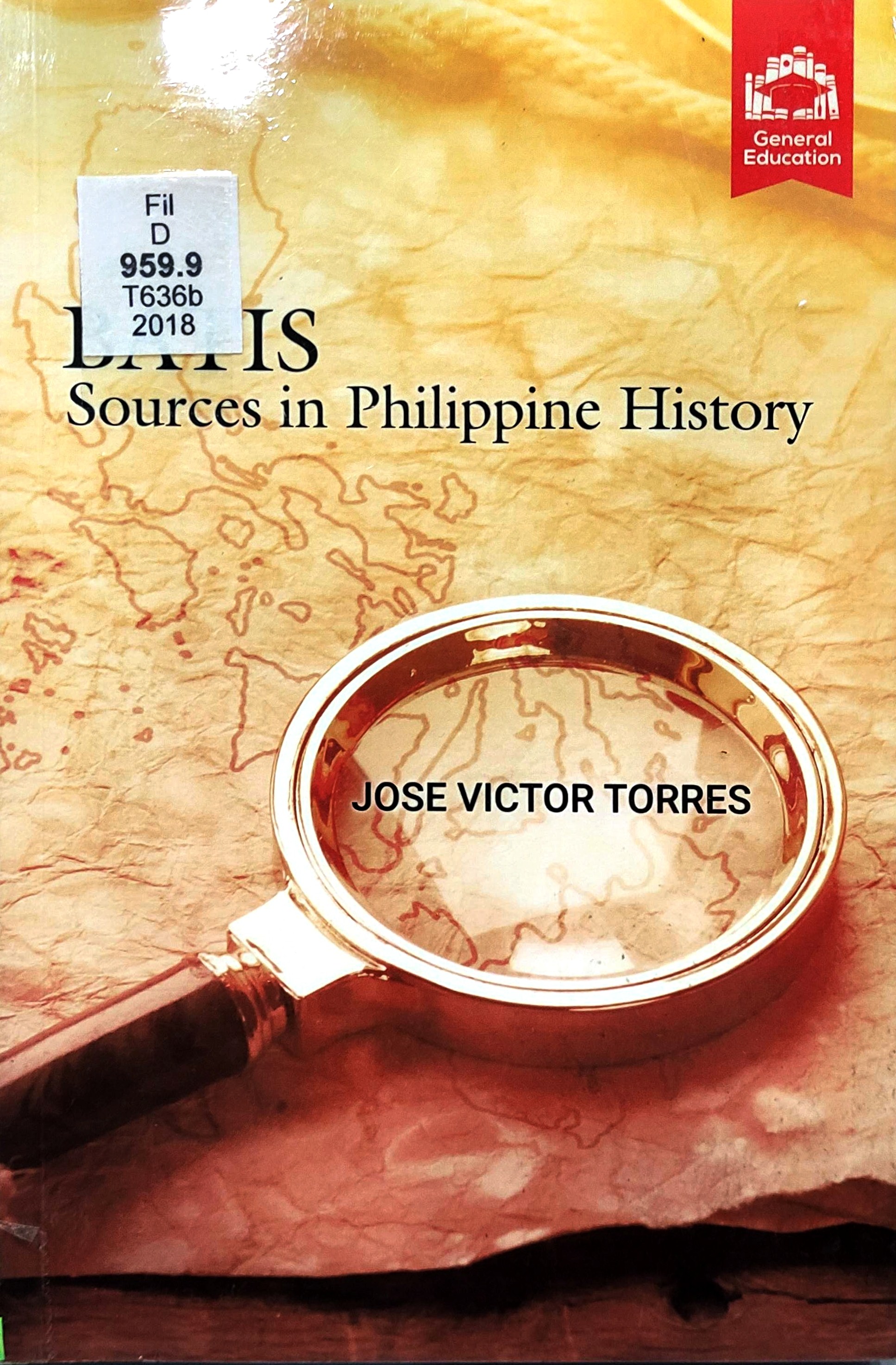 Book cover: Batis : sources in philippine history