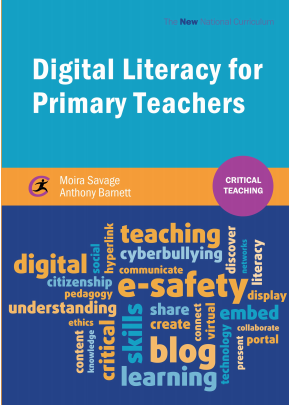 Book cover: Digital literacy for primary teachers.