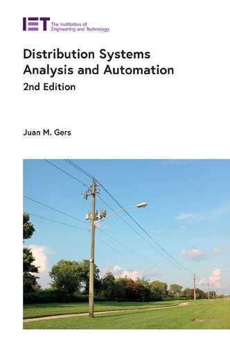 Book cover: Distribution system analysis and automation.
