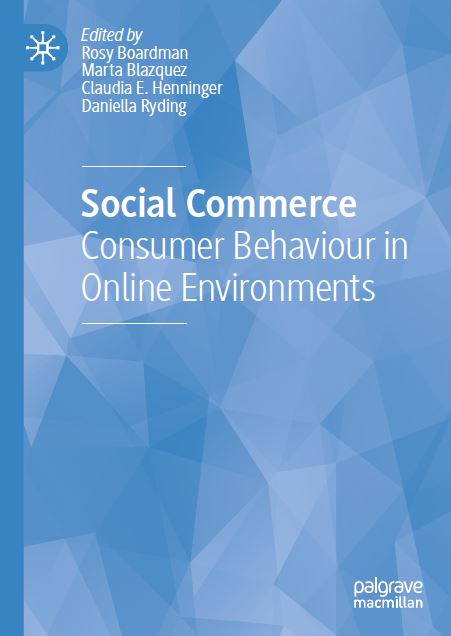 Book cover: Social commerce: consumer behaviour in online environments