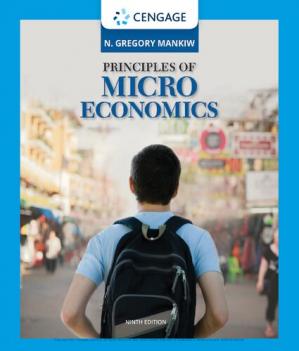 Book cover: Principles of microeconomics