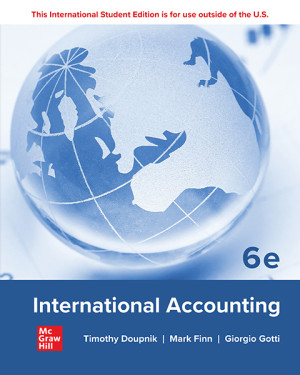 Book cover: International accounting