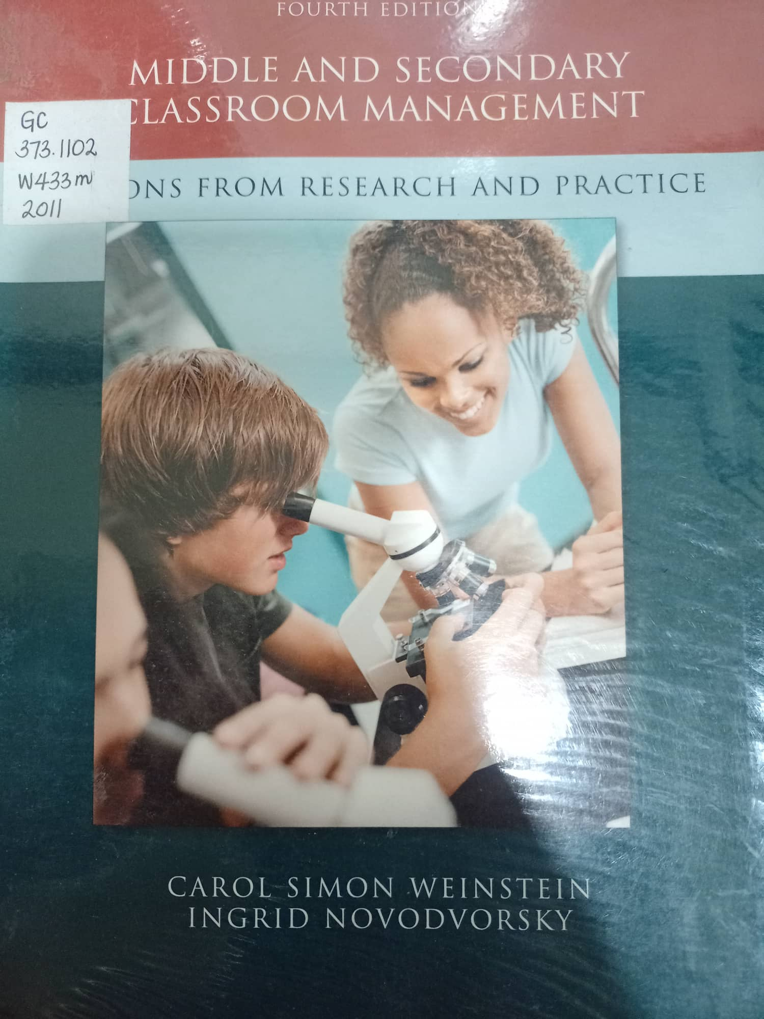 Book cover: Middle and secondary classroom management : lessons from research and practice
