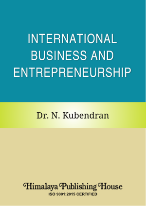 Book cover: International business and entrepreneurship