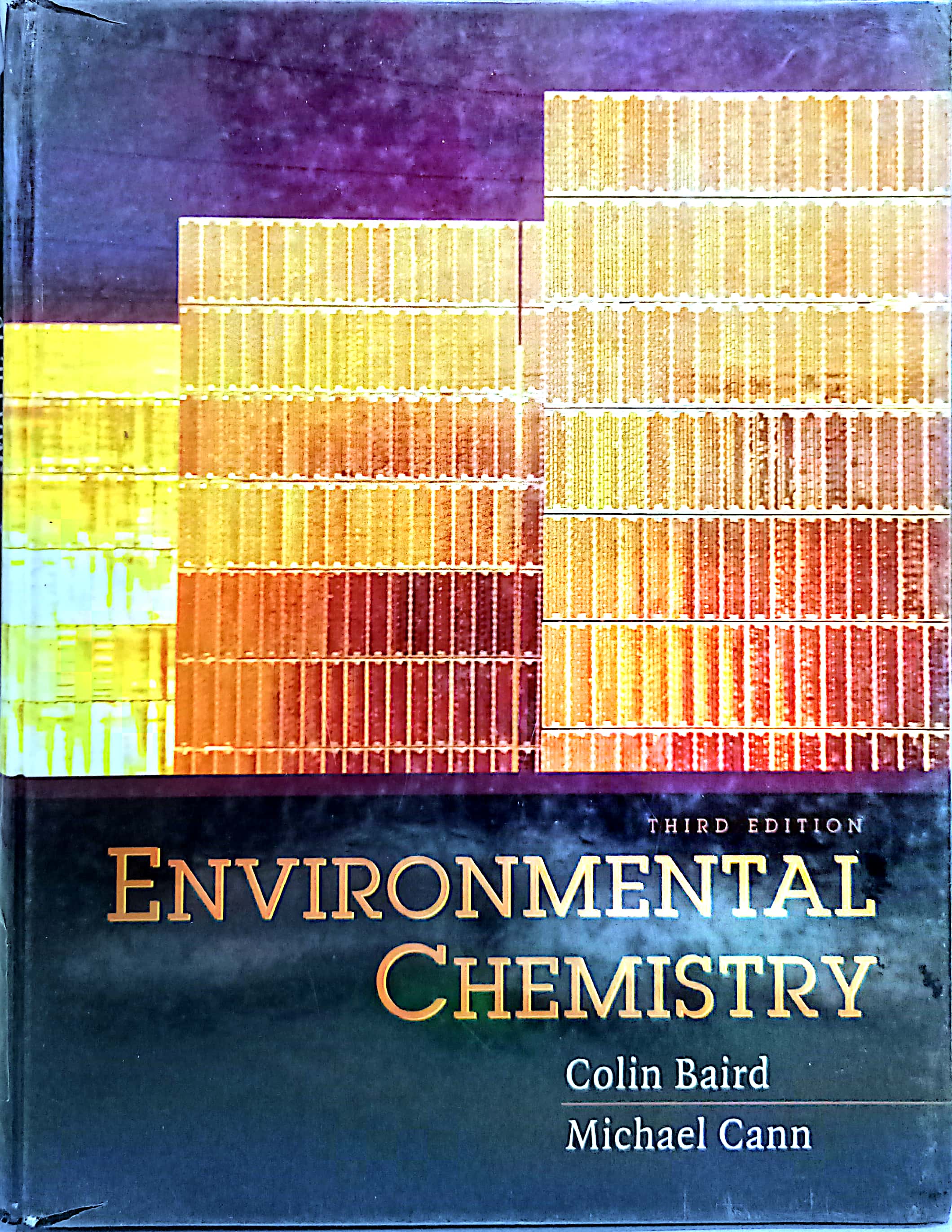 Book cover: Environmental chemistry